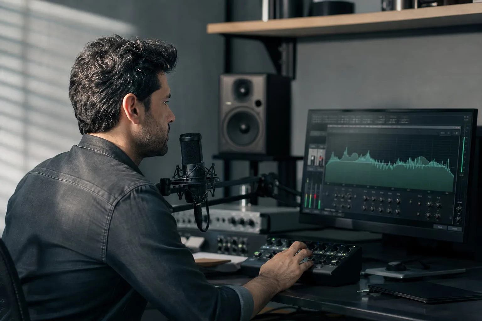 Como equalizar voz para podcast sem deixá-la artificial