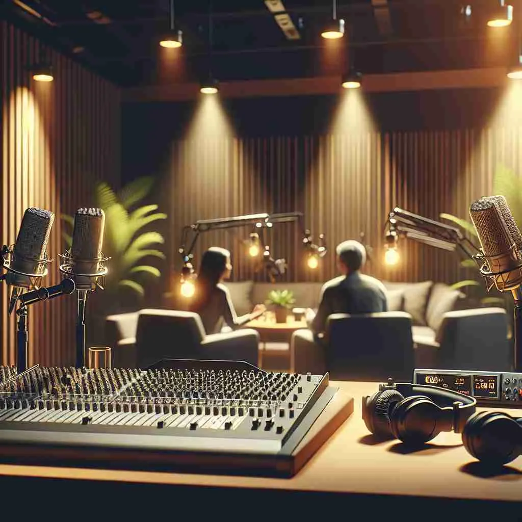 Estúdio de podcast local: montar, gravar e monetizar em 2026
