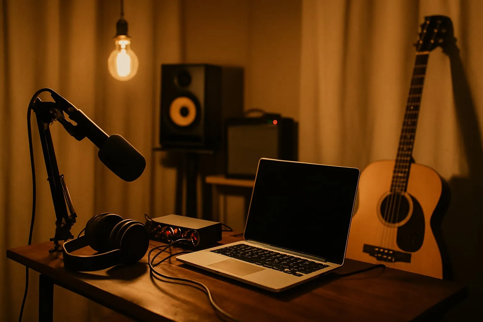Home studio barato para podcast e música: guia prático