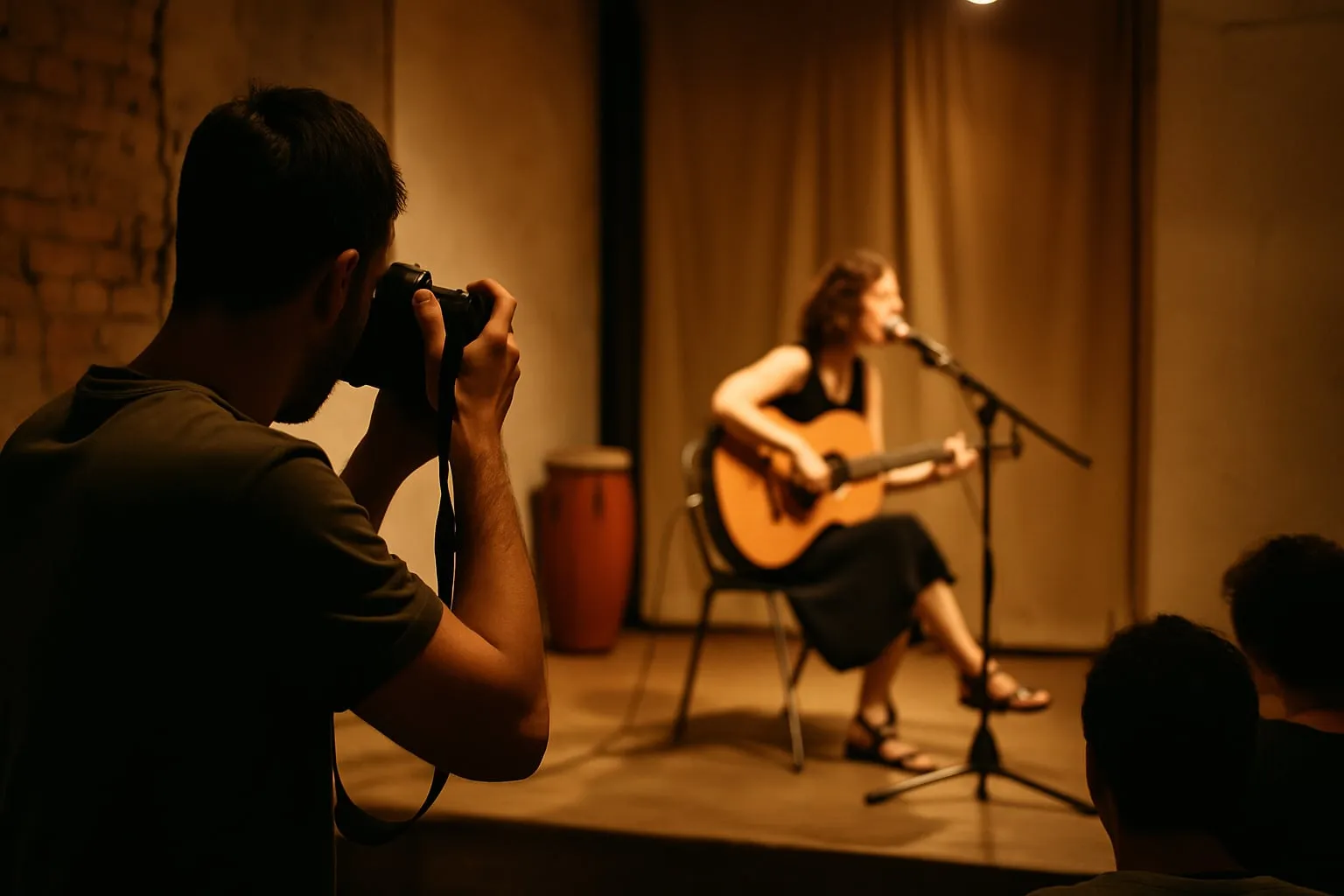 Fotografia em espaços culturais: produzir ensaios locais