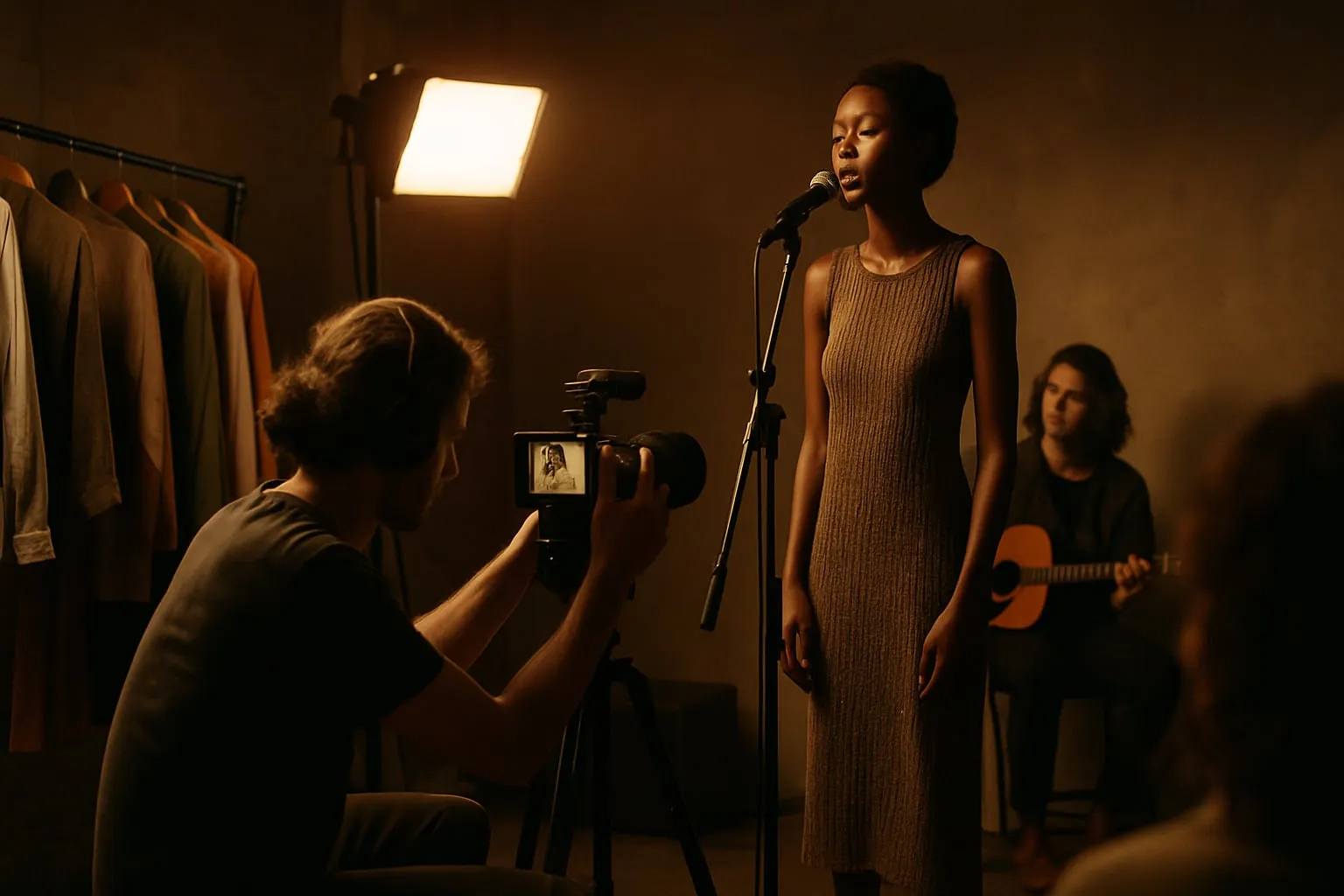 Estúdios e locações para moda sustentável: som e técnica